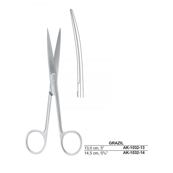 Grazil Dissecting Scissor Sharp Cvd
