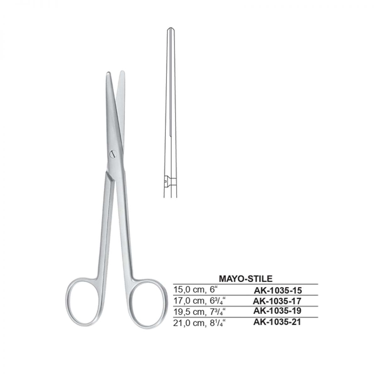 Mayo Stile Dissecting Scissor