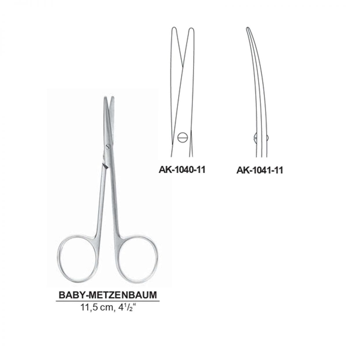 Baby Metzenbaum Dissecting Scissors