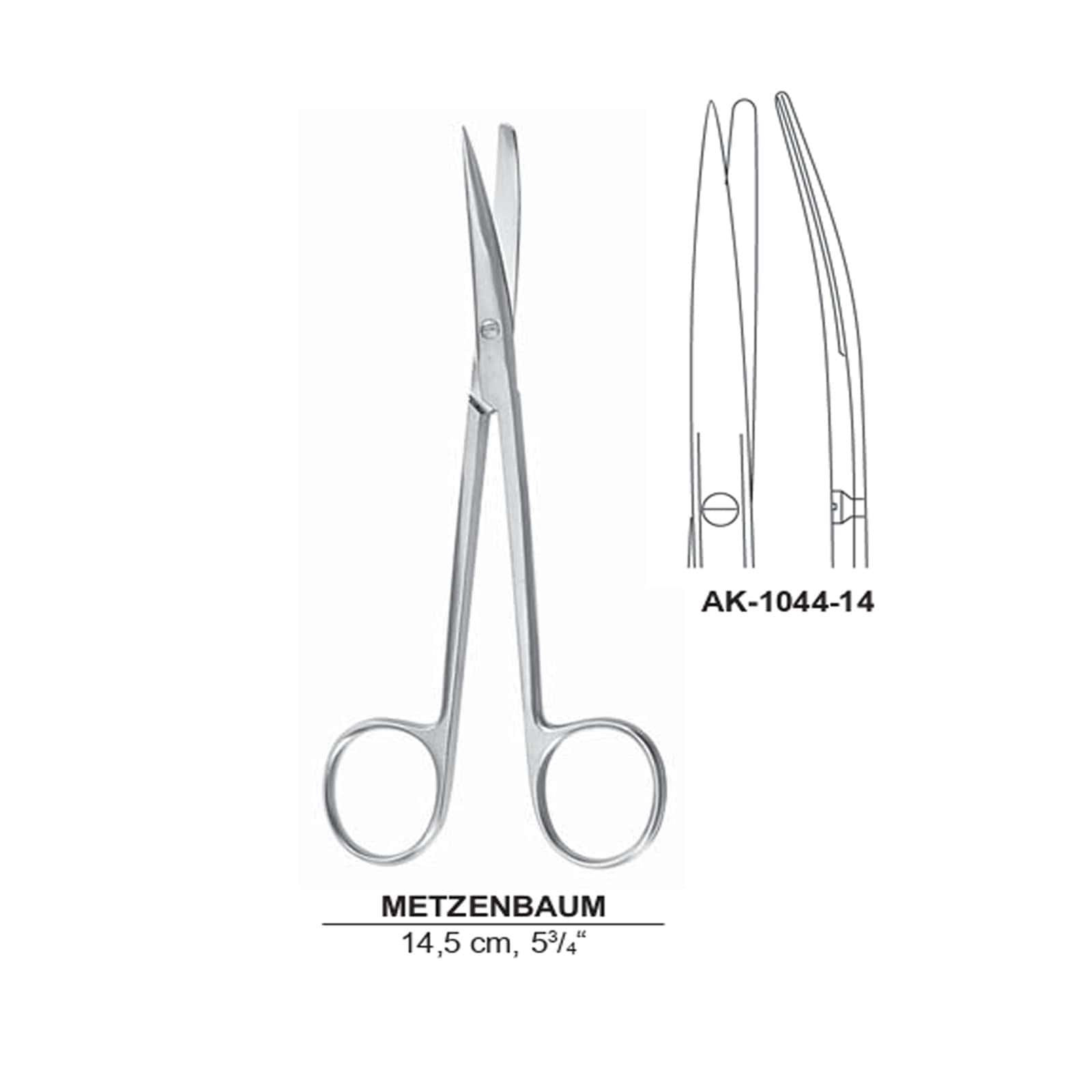 METZENBAUM Dissecting Scissors - Akhyar Surgical