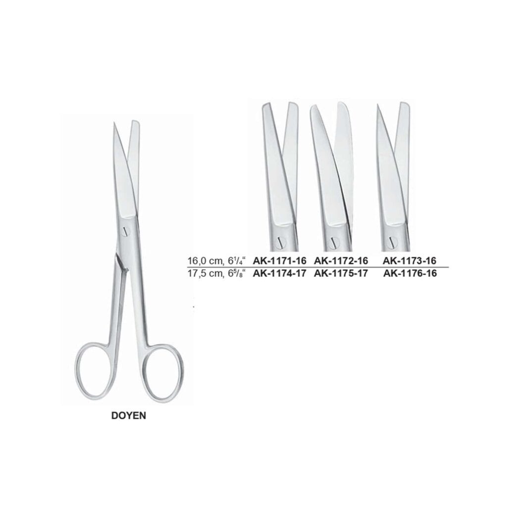 DOYEN Vascular & Gynecology Scissor - Akhyar Surgical