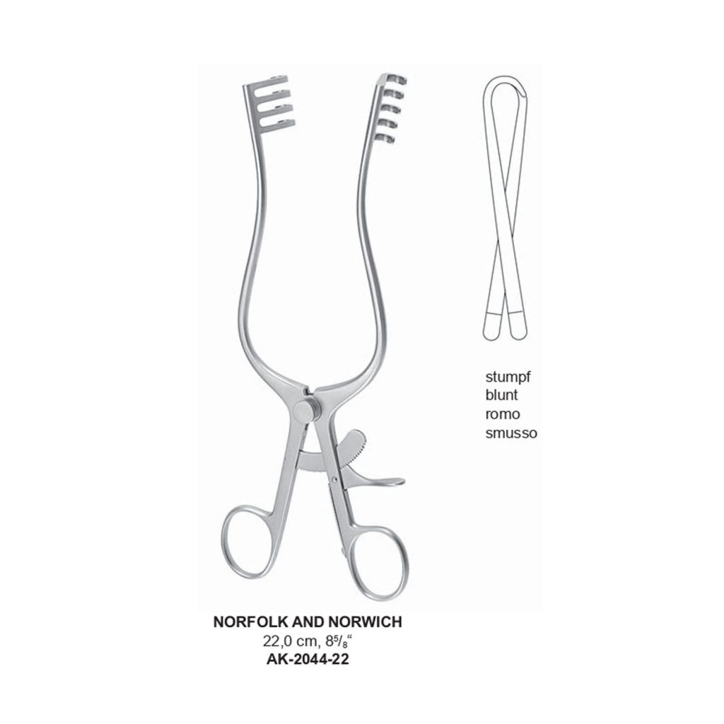 NORFOLK AND NORWICH Retractor Akhyar Surgical