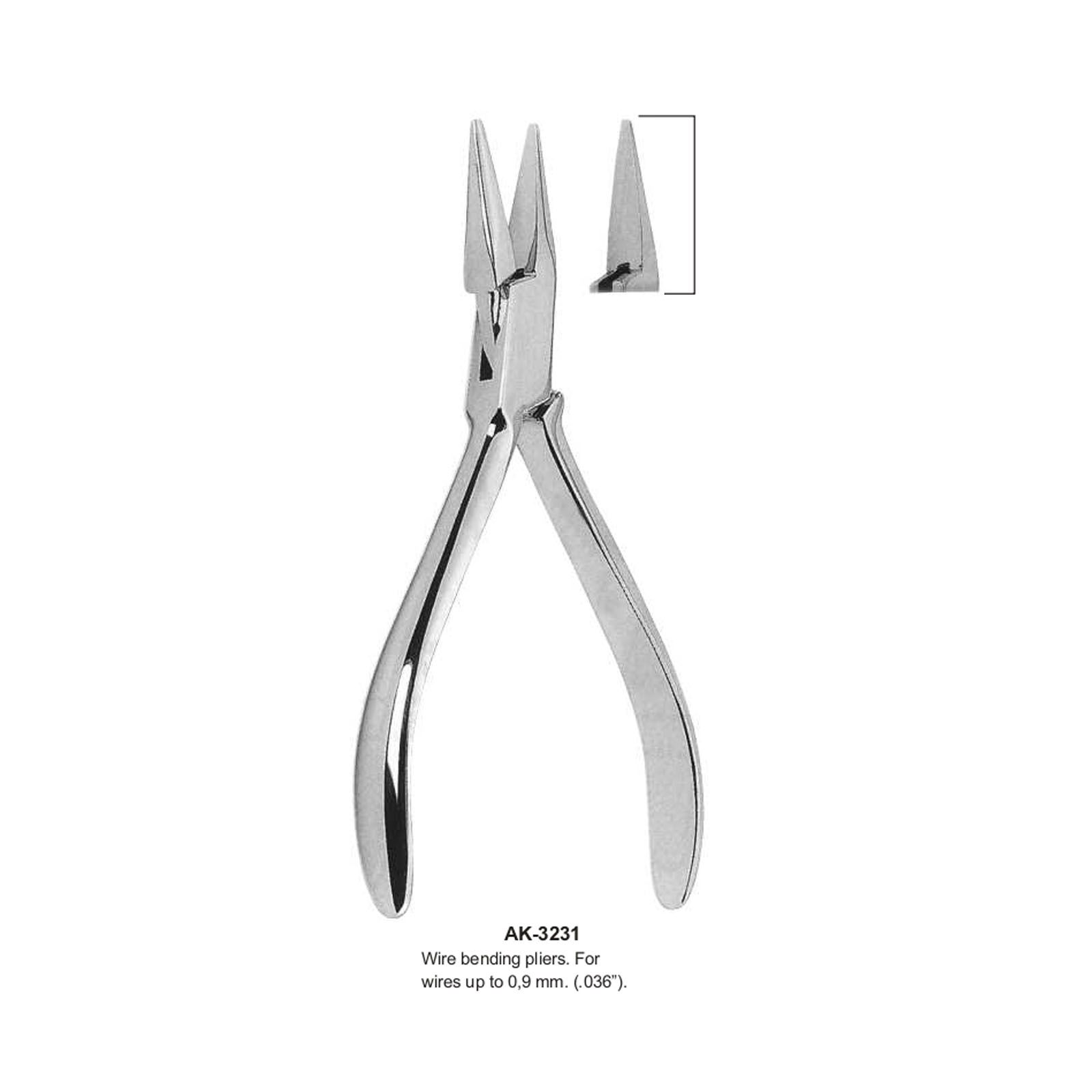 Wire Bending Pliers for Orthodontics Akhyar Surgical