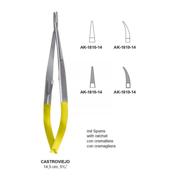 Castroviejo Needle Holder