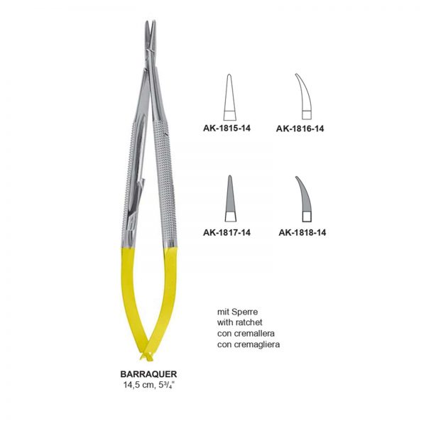 Barraquer Needle Holder