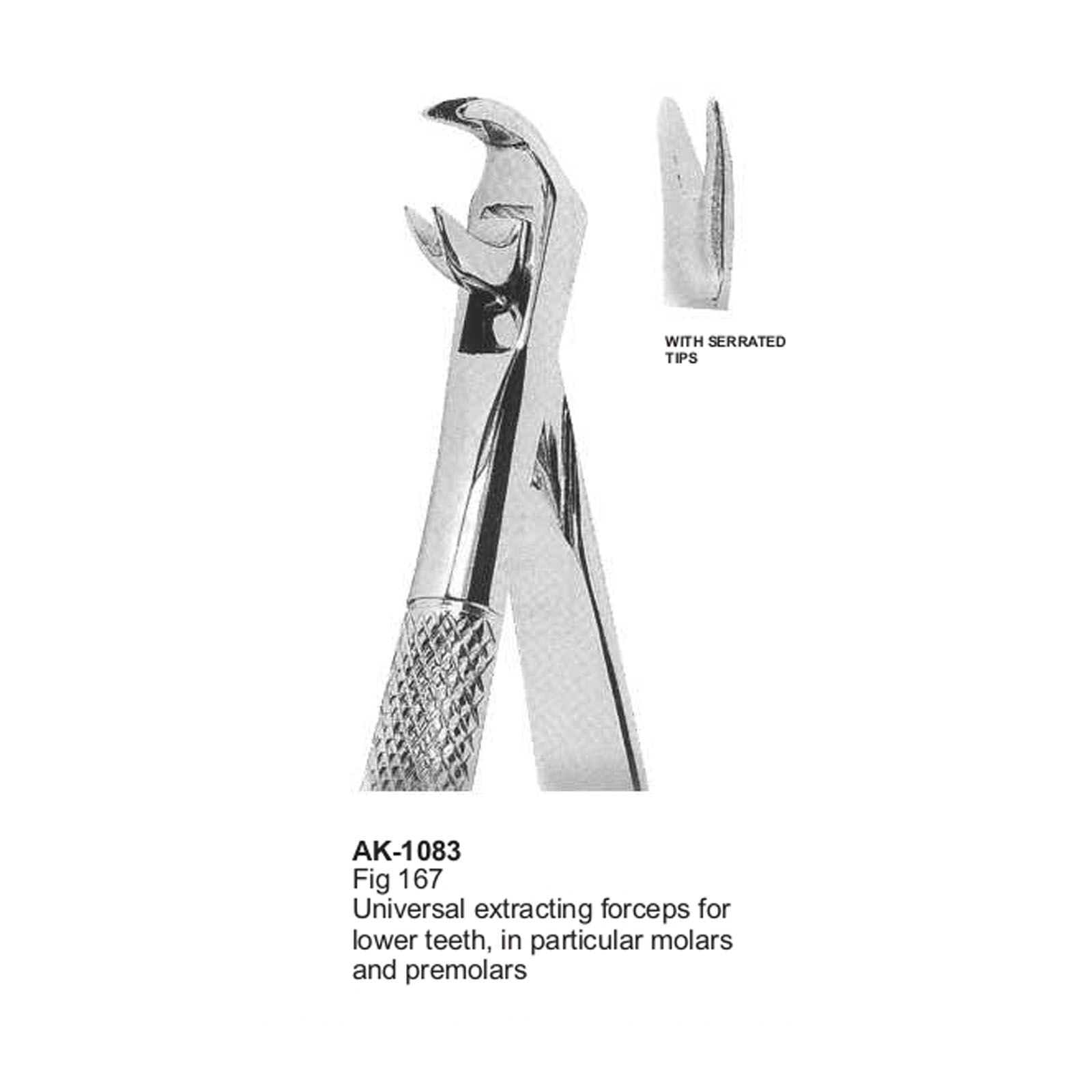Lower Teeth Extracting Forceps - Akhyar Surgical