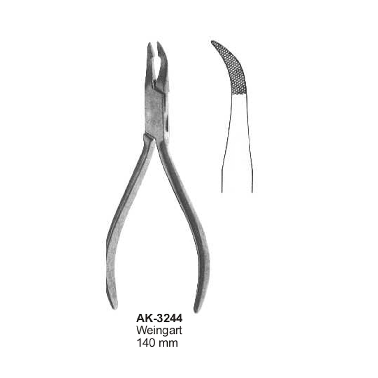Weingart Pliers for Orthodontics Akhyar Surgical