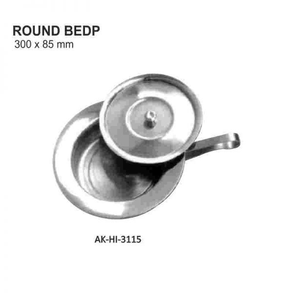 round bedpan