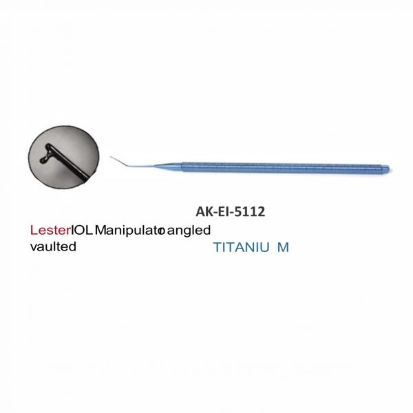 Lester IOL Manipulator angled