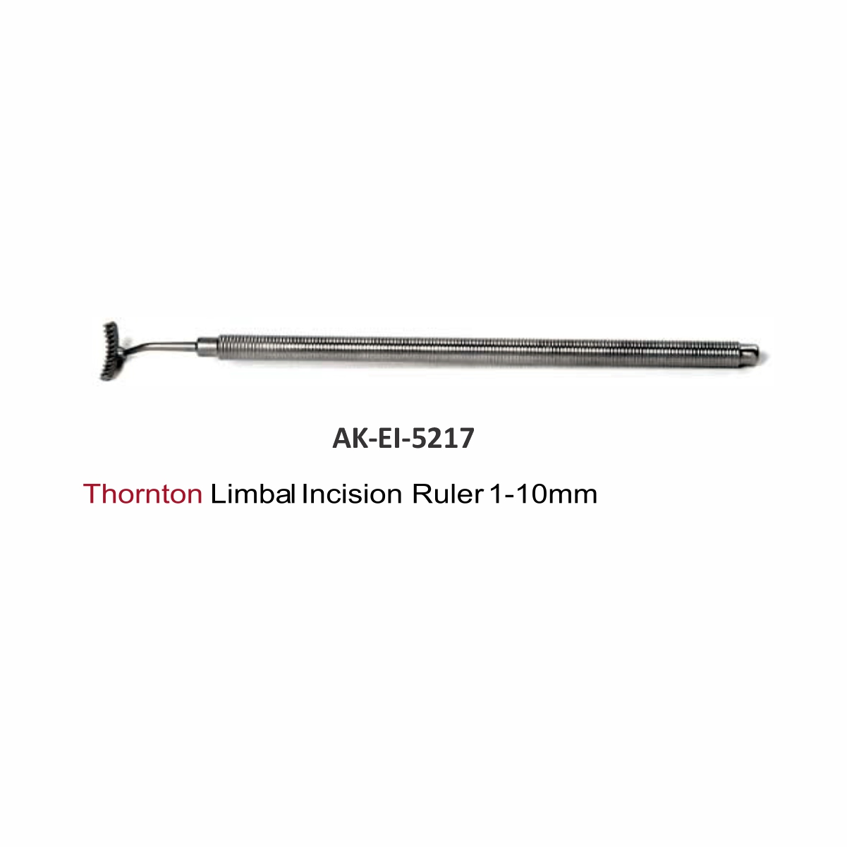 Thornton Limbal Incision Ruler - Akhyar Surgical