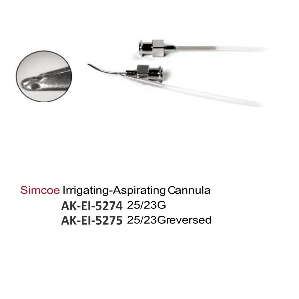 Simcoe Irrigating-Aspirating Cannula - Akhyar Surgical
