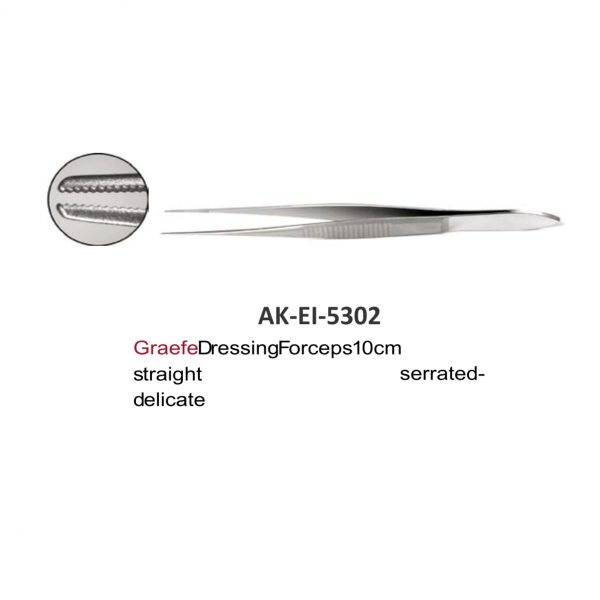 Graefe Dressing Forcep