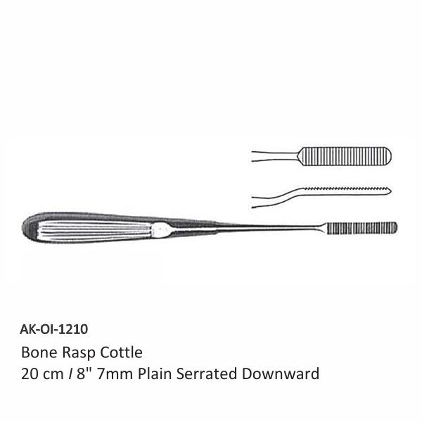 Plain Serrated Downward