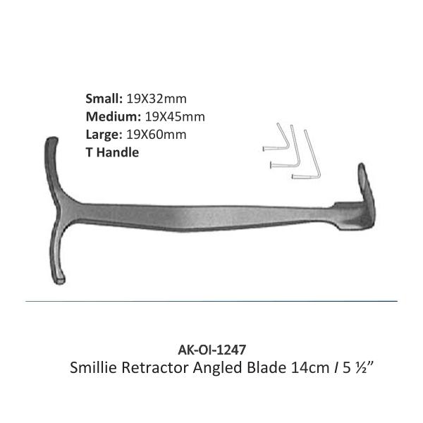 Smillie Retractor Angled Blade