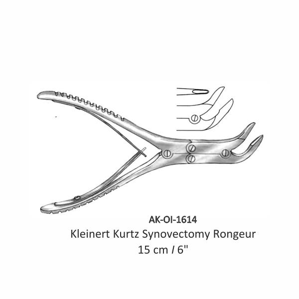 Kleinert Kurtz Synovectomy Rongeur