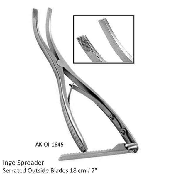 lnge Spreader Serrated