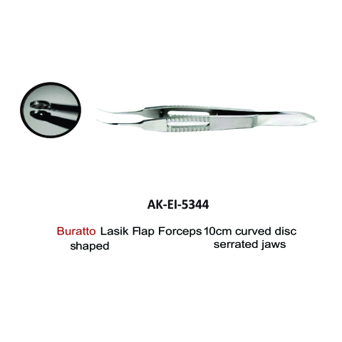 Buratto Lasik Flap Forceps