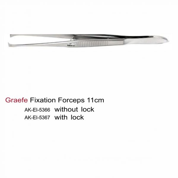 Graefe Fixation Forceps
