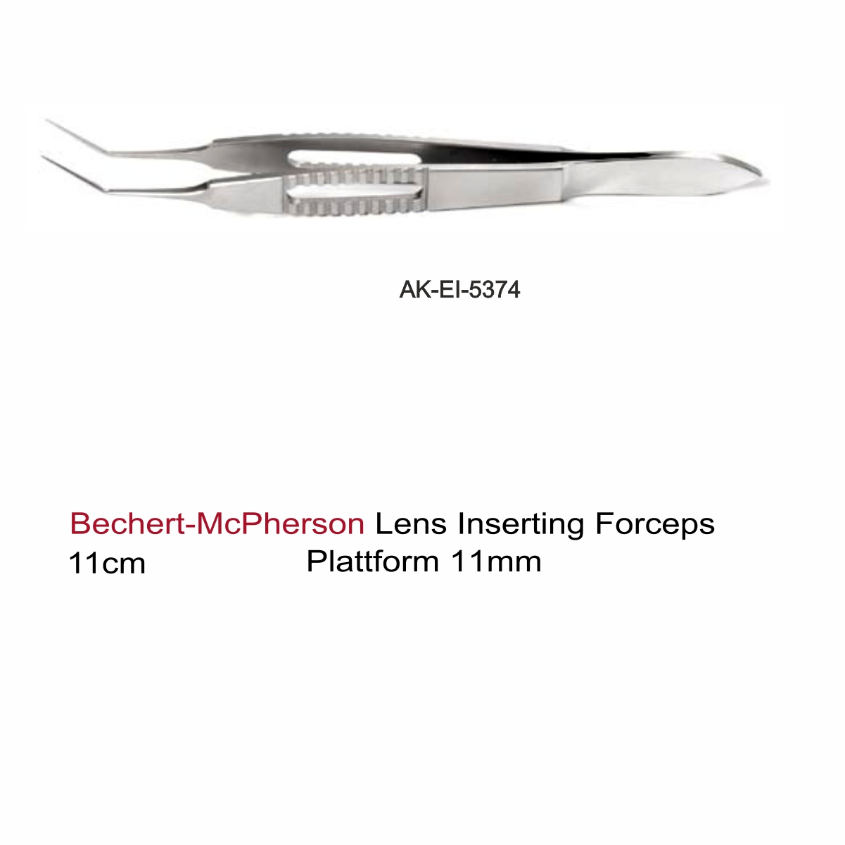 Bechert-McPherson Lens Inserting Forceps
