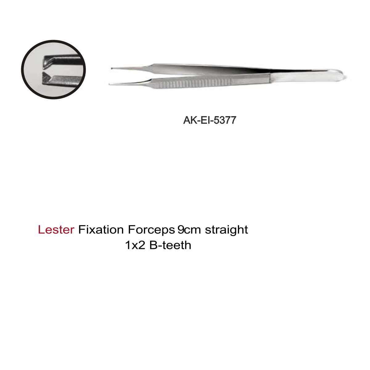 Lester Fixation Forceps
