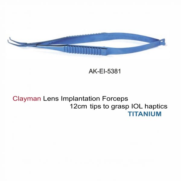 Clayman Lens Implantation Forceps