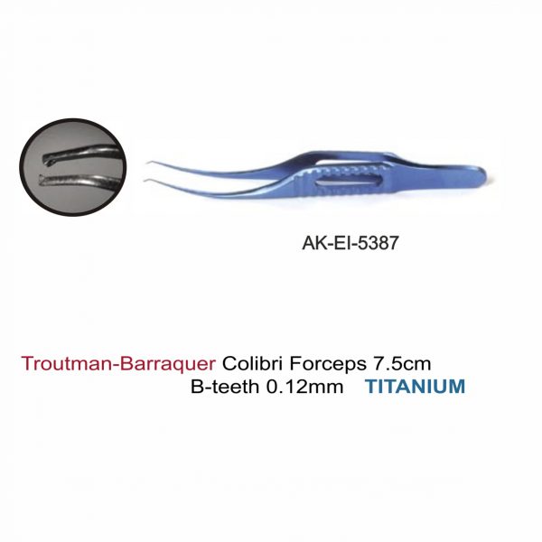Troutman-Barraquer Colibri Forcep