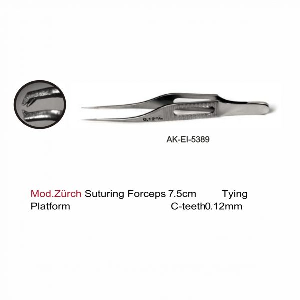 Mod Zurich Suturing Forceps