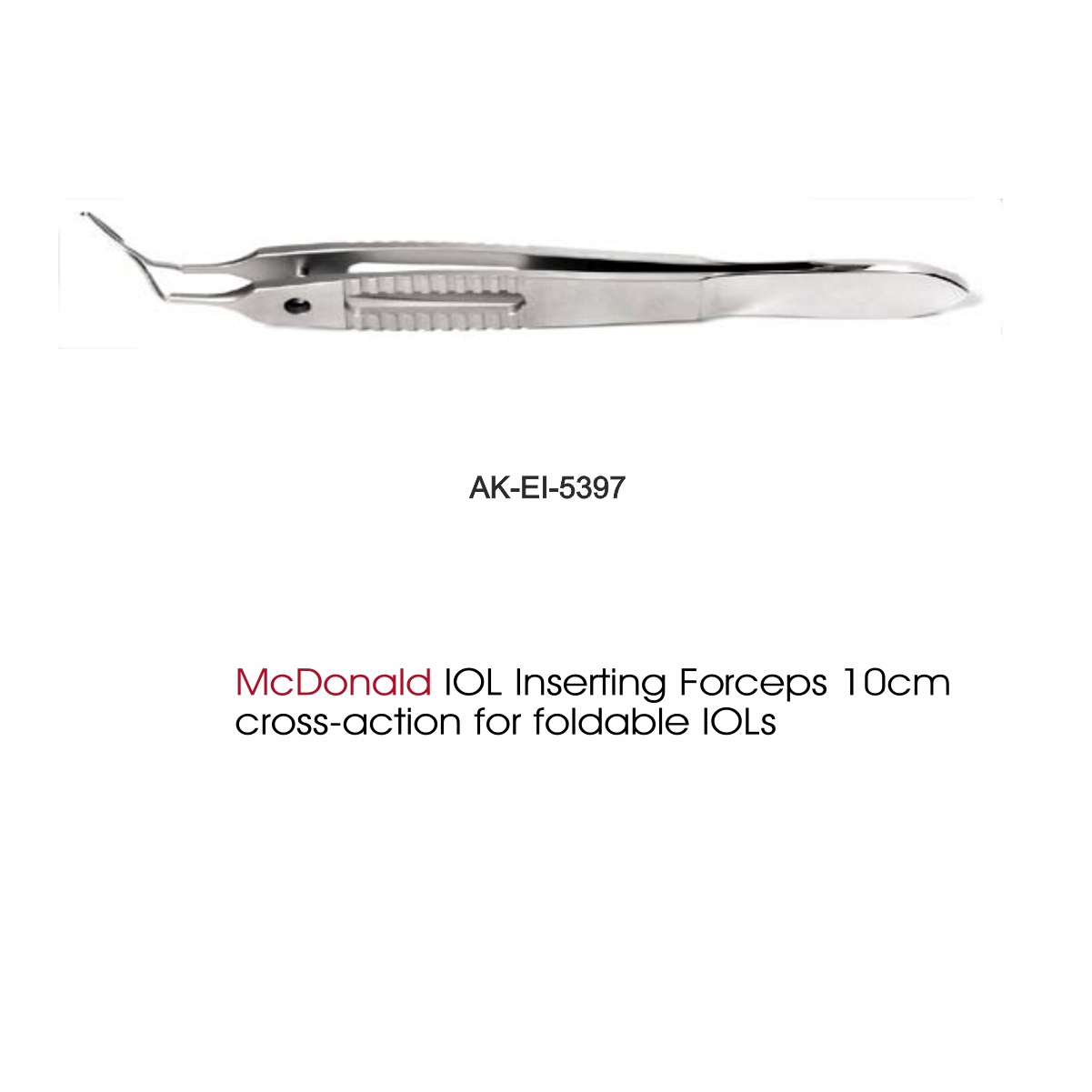 McDonald IOL Inserting Forceps