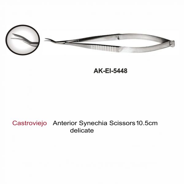 Castroviejo Anterior Synechia Scissors