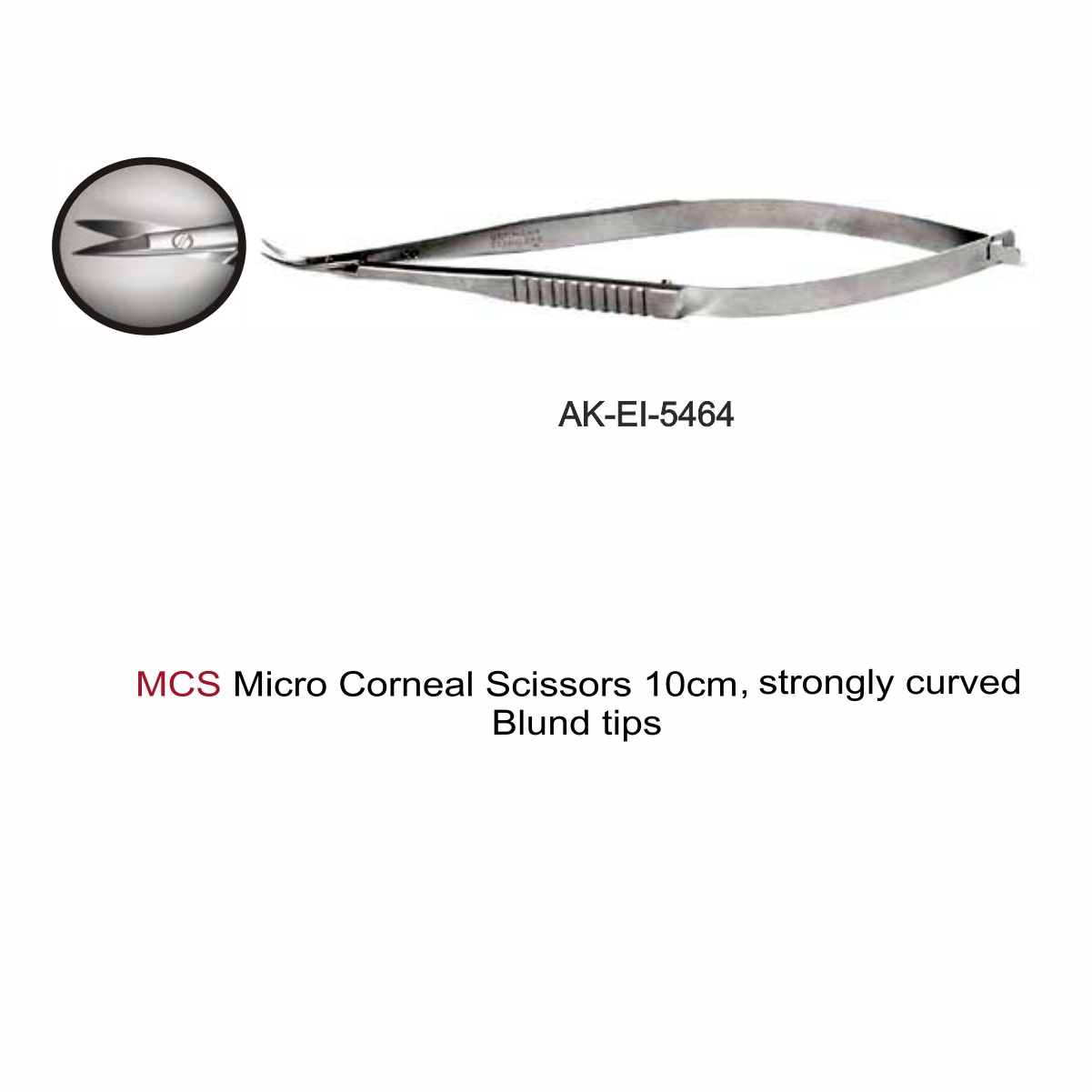 MCS Micro Corneal Scissors