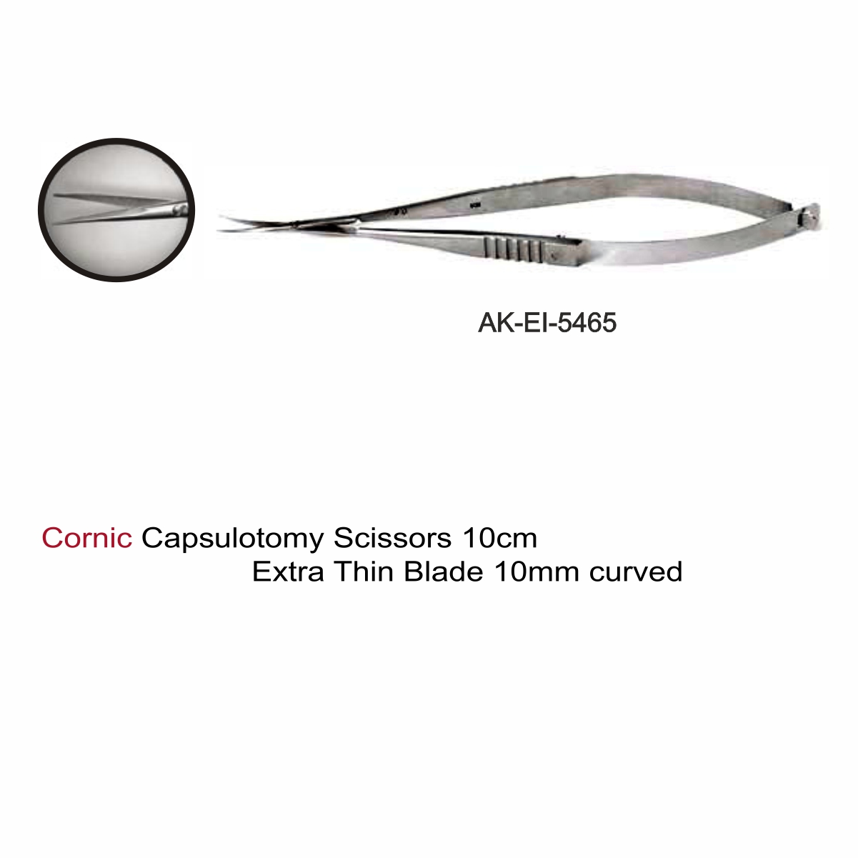 Cornic Capsulotomy Scissors