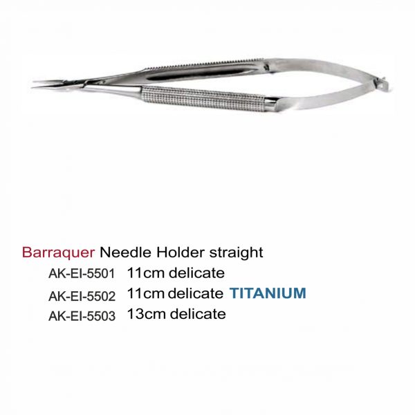 Barraquer Needle Holder straight