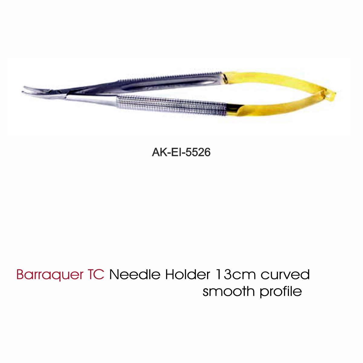 Barraquer TC Needle Holder
