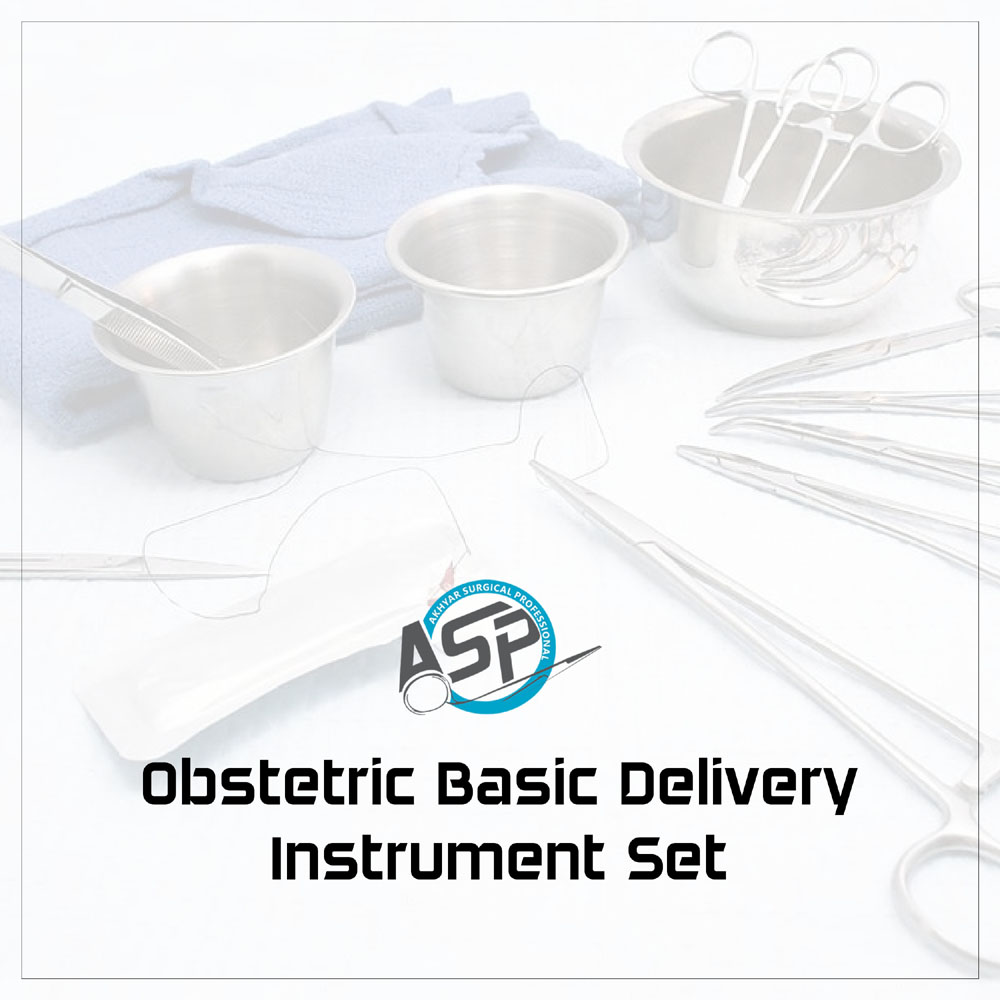 Obstetric Basic Delivery Set of 16pcs Gynecology Instruments