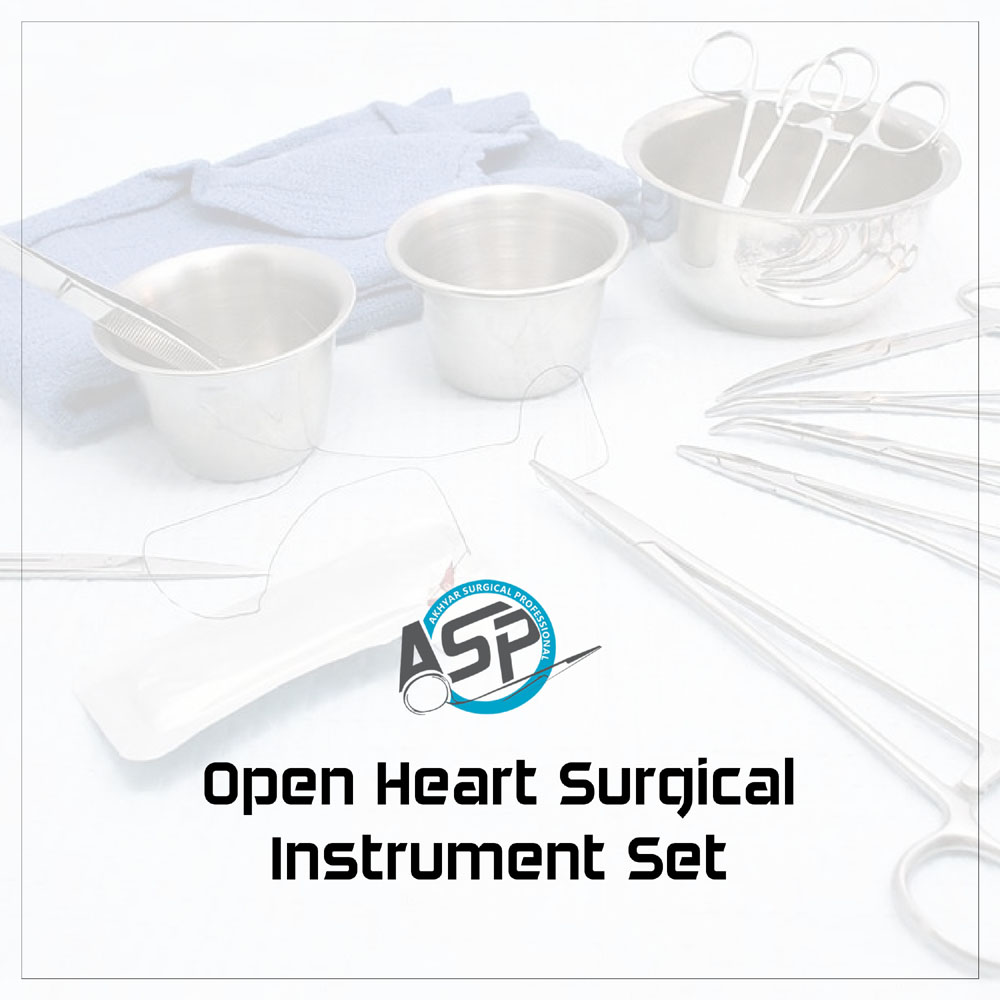 Open Heart Surgical Instrument Set