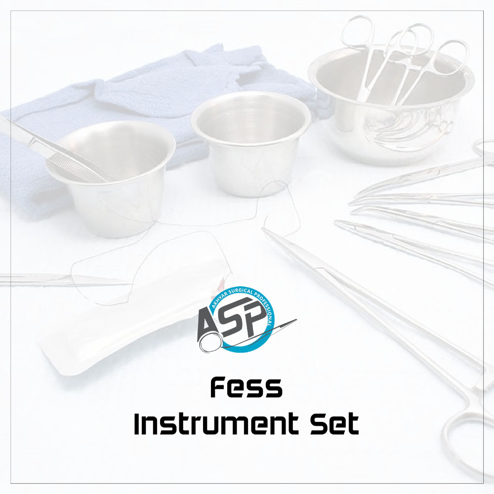 Set Fess Instruments Set, Complete Set of Endoscopic Sinus Surgery