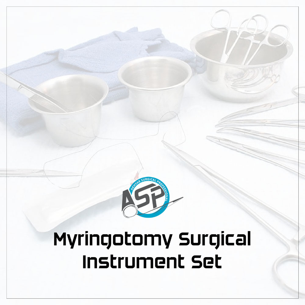 Set Myringotomy Surgical Instrument Set