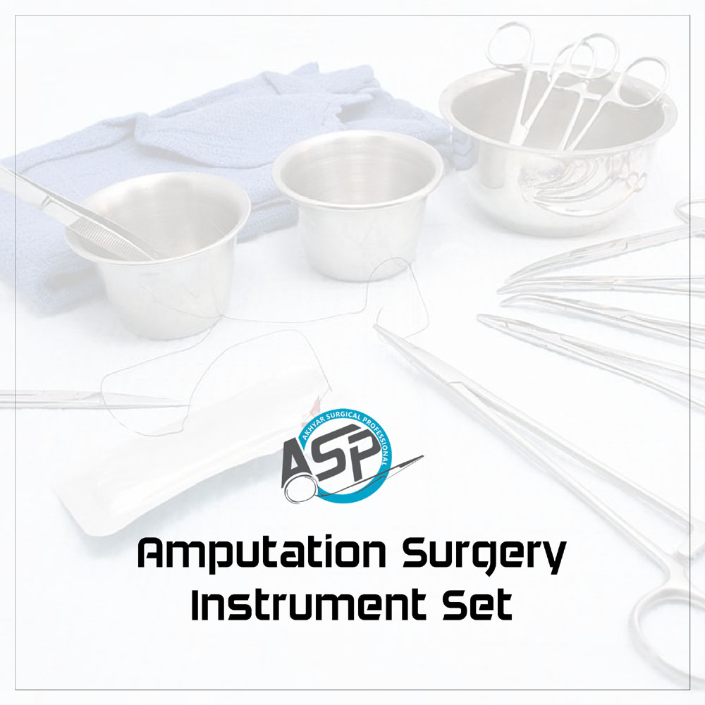 amputation surgery instruments set